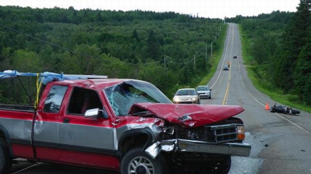 Collision mortelle à St-François-Xavier-de-Viger