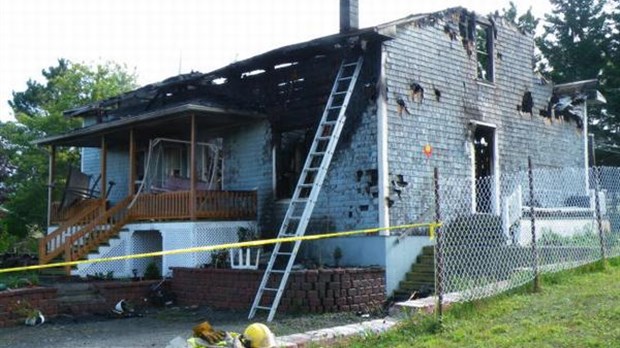 Violent incendie à St-Honoré