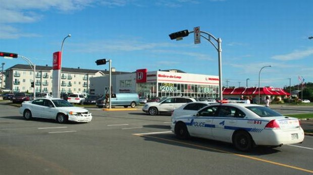 Feu rouge grillé et excès de vitesse