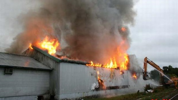 Incendie aux Cuisines Polo Bic