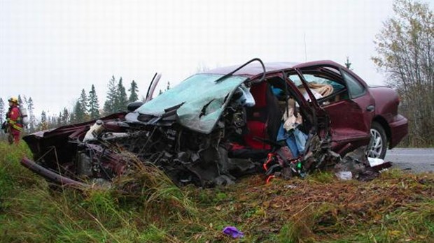 Accident tragique sur la route 185