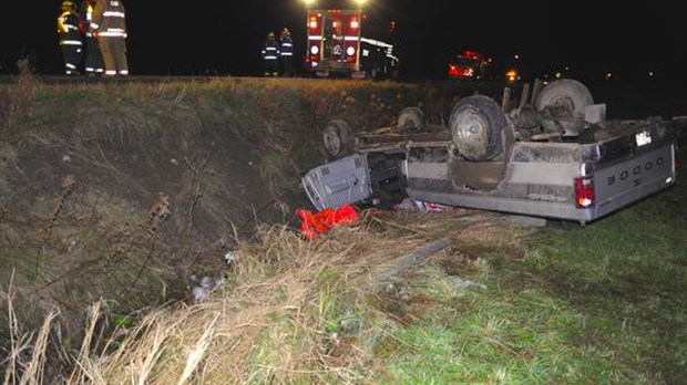 Grave accident de la route à Pohénégamook