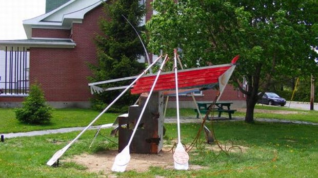 Une sculpture pour les 25 ans de la MRC de Témiscouata