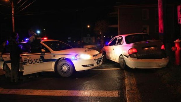 Arrestation musclée à Rivière-du-Loup