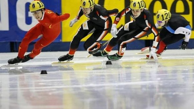 Les patineurs du circuit Élite à Trois-Rivières