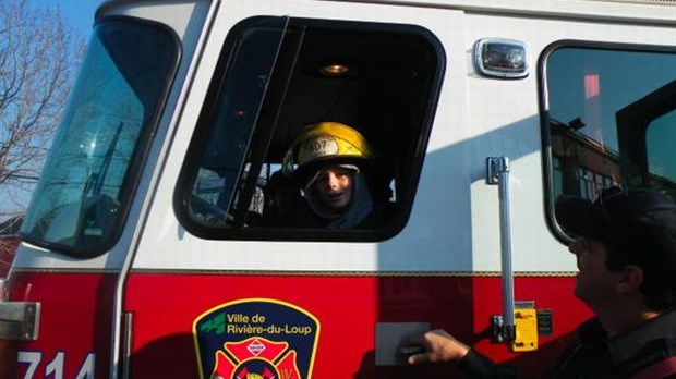 Les pompiers font des heureux