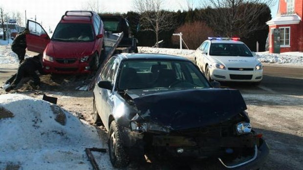 Accident au centre-ville