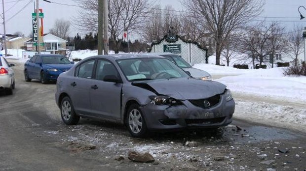 Accrochage sur la rue Fraser