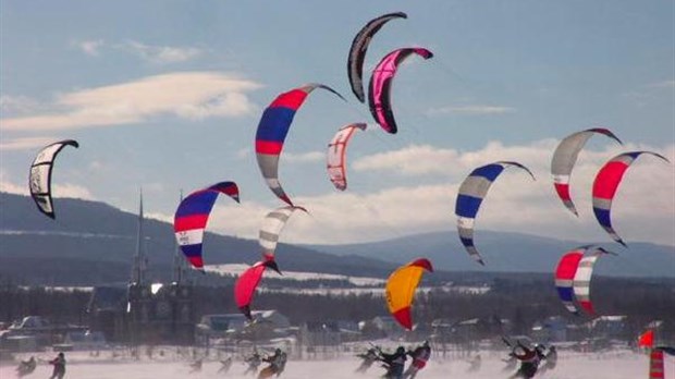 La Coupe du Québec de ski cerf-volant 2009 reportée d'une semaine