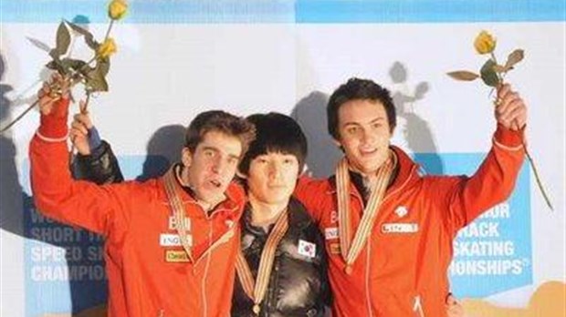 Maxime Fortin médaillé de bronze au Championnat du monde junior de patinage de vitesse