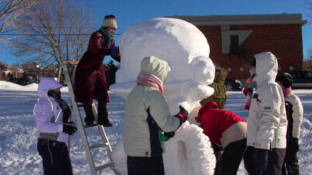 Sculpture sur neige 2009 : Quand l’éphémère s’éternise