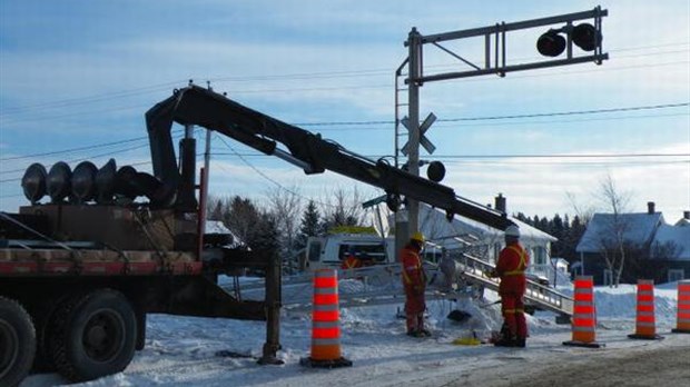 Passage à niveau de Saint-Arsène : finalement des barrières