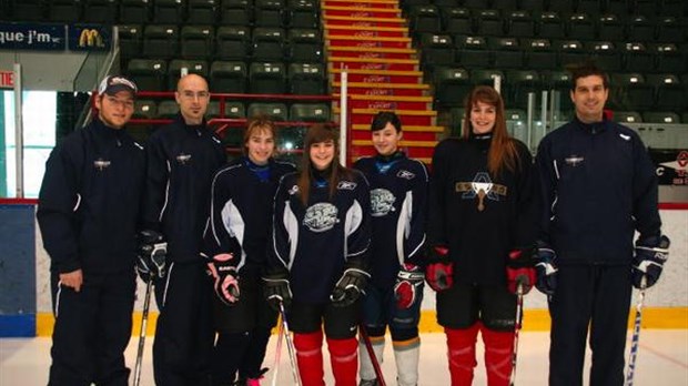 La passion du hockey mène ces filles aux Jeux du Québec