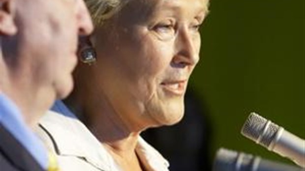 Pauline Marois à Rivière-du-Loup