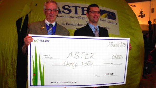 Aster et Telus s'allient pour favoriser l'enseignement des sciences