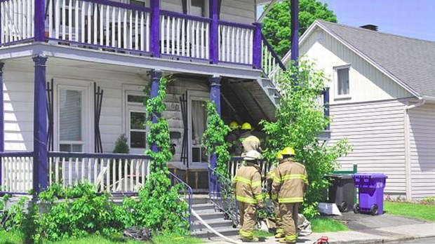 Incendie à Rivière-du-Loup