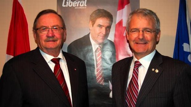 Marc Garneau vient appuyer Marcel Catellier