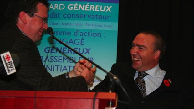 Bernard Généreux élu