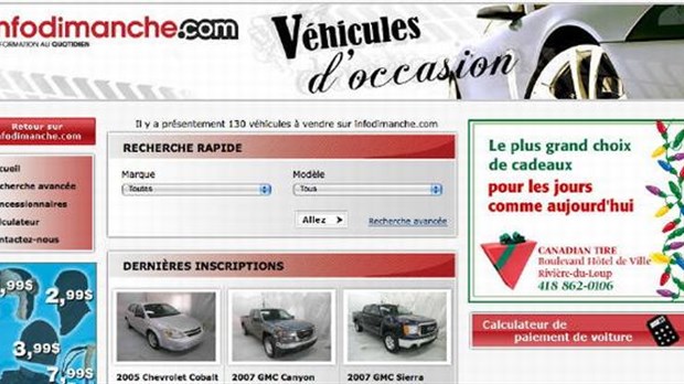 Une nouvelle section consacrée à l'automobile sur infodimanche.com