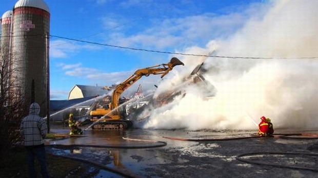 Incendie à Rivière-Ouelle