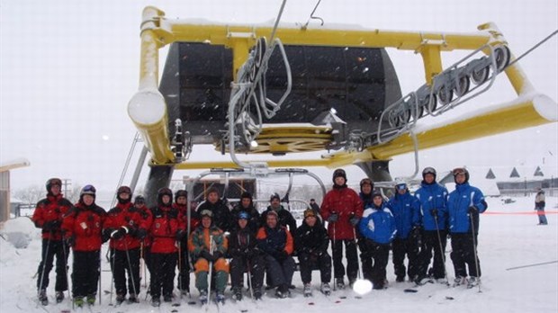 Une période des Fêtes achalandée au Mont-Saint-Mathieu