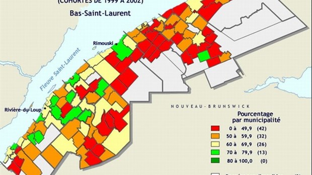 La réussite scolaire sur une carte géographique, en quelques clics