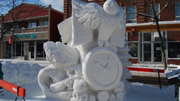 La sculpture sur neige la plus populaire