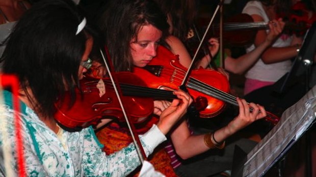 L’École de musique de Rivière-du-Loup se déplace à Saint-Cyprien