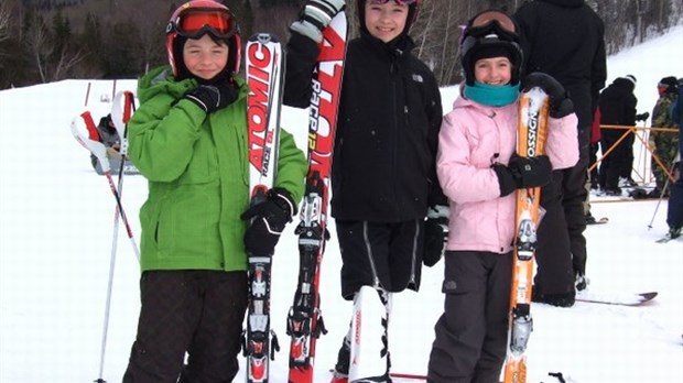 Nos skieurs sur le circuit de l’Est-du-Québec