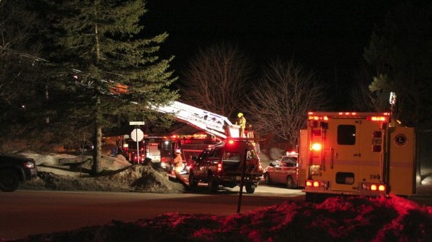 Incendie de structure à Rivière-du-Loup