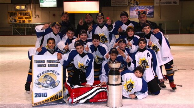 Le bantam B Hôtel Levesque de Rivière-du-Loup est champion!