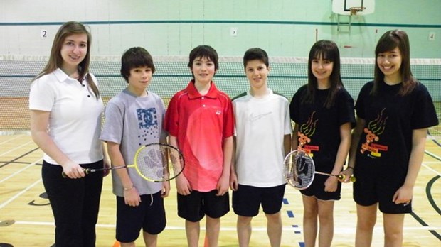 Badminton : 6 représentants du Collège Notre-Dame au championnat provincial