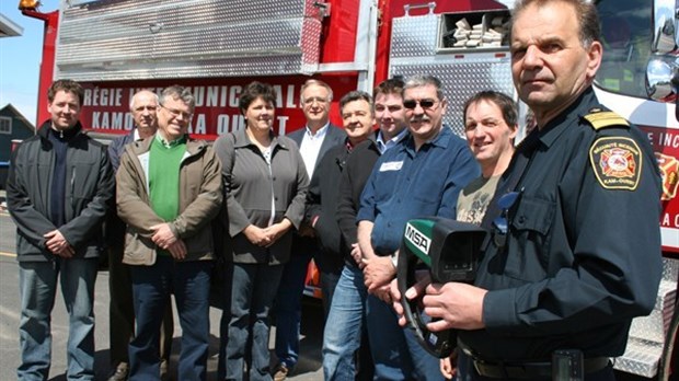 Les pompiers se dotent d’une caméra thermique