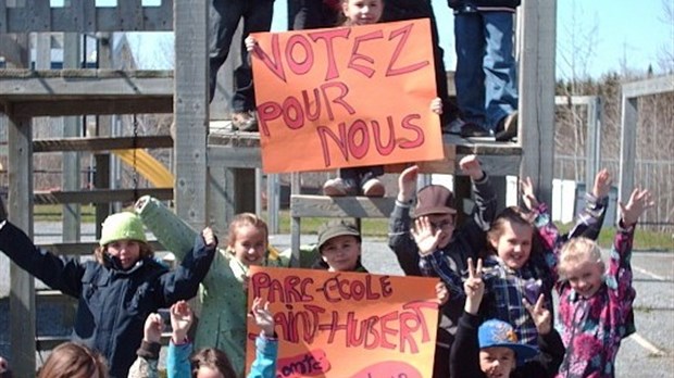 Votez pour le projet de l'École des Vieux-Moulins de Saint-Hubert