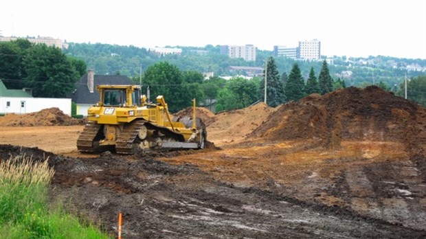 Les travaux débutent au parc urbain de Rivière-du-Loup