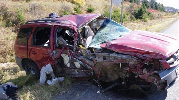 Accident à Saint-Honoré