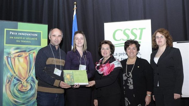 Prix innovation de la CSST: 2 entreprises du KRTB couronnées