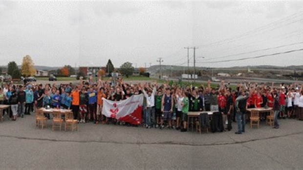 Journée nationale Terry Fox à l’École secondaire de Cabano