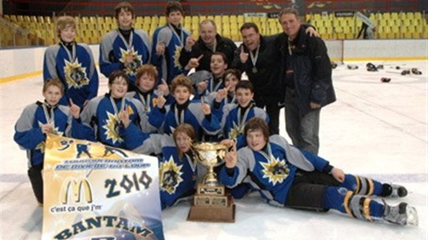 Le Prelco de Rivière-du-Loup l'emporte au Tournoi bantam McDonald's