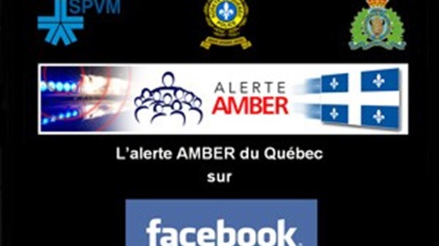 Excellente réponse des Québécois sur Facebook-Alerte AMBER