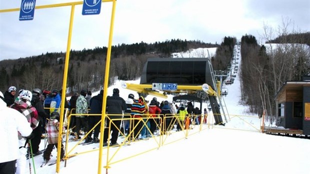 La nouvelle saison de glisse en cours au Parc du Mont-Saint-Mathieu