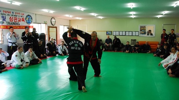 Reprise des cours d’hoshinkido au cégep de Rivière-du-Loup