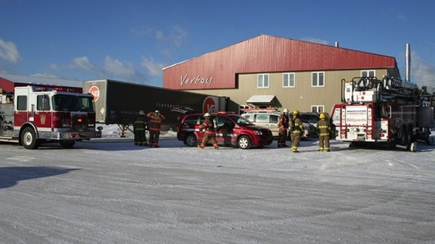 Début d’incendie chez Verbois