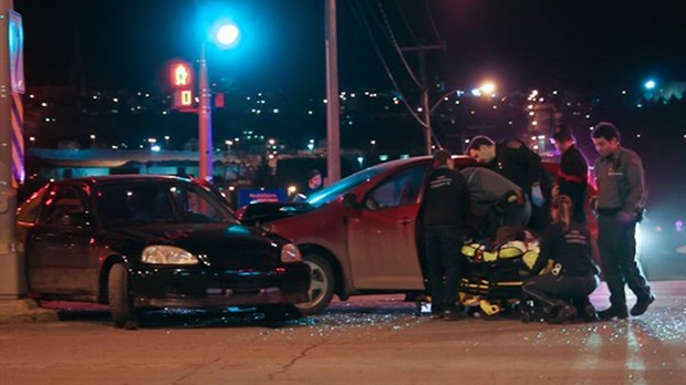 Collision à Rivière-du-Loup