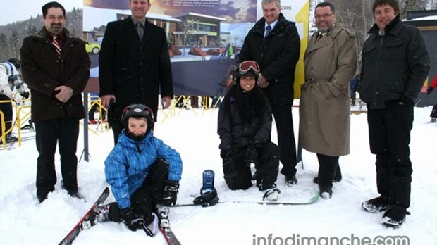 Début de la construction du nouveau chalet à Saint-Mathieu en mai