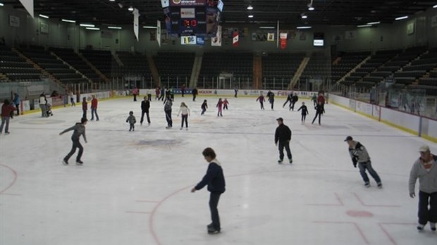 Modifications à l’horaire de patinage libre