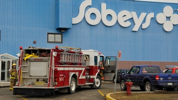 Alarme incendie à l’entrepôt Sobeys