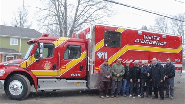 Camion neuf pour les pompiers de Témiscouata-sur-le-Lac