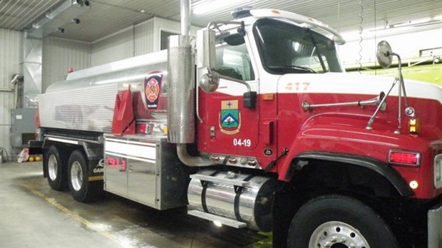 Nouveau camion citerne à Saint-Arsène