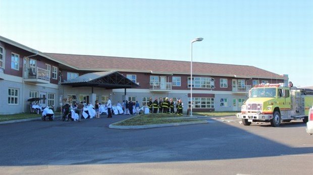 Évacuation au Centre d’hébergement de Saint-Cyprien